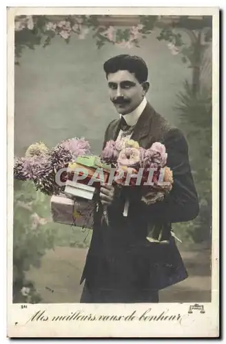 Cartes postales Fantaisie Homme