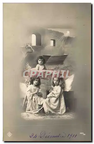 Cartes postales Fantaisie Enfants Ange Angel