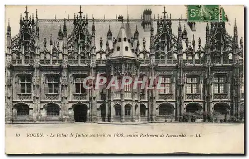 Rouen Cartes postales Palais de justice