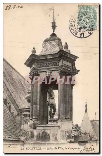 Ansichtskarte AK La Rochelle Hotel de ville La campanile