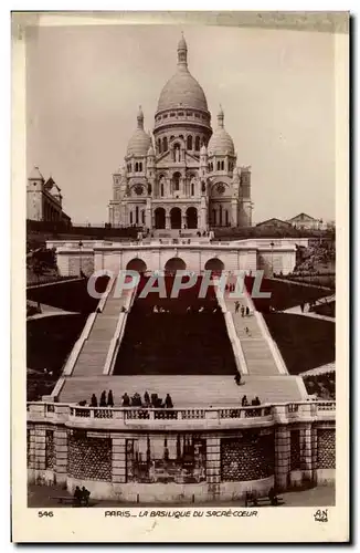 Paris Cartes postales Basilique du Sacre Coeur Montmartre