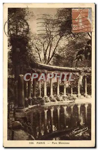 Paris Cartes postales Parc Monceau