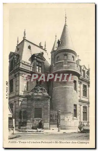 Paris Ansichtskarte AK Tour de l&#39ancien prieure de St Nicolas des Champs