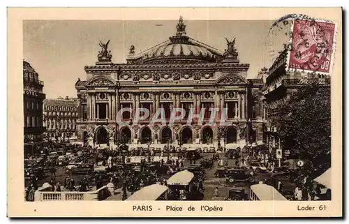 Paris Cartes postales Place de l&#39opera