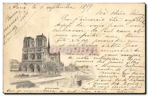 Paris Cartes postales Notre Dame