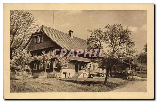 Ansichtskarte AK Chocolat Klaus Morteau Le Locle Suisse Maison