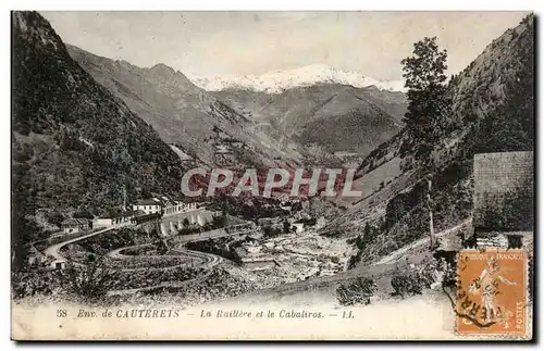 Cartes postales Environs de CAuterets La Raillere et le CAbaliros