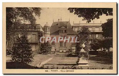 Cartes postales Vichy Villa Sevigne