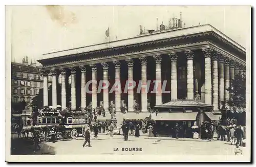 Cartes postales Paris La Bourse