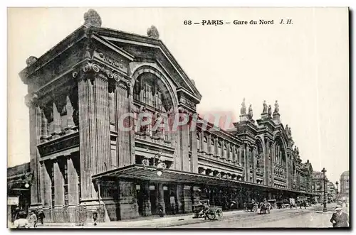 Cartes postales Paris Gare du Nord