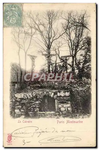 Ansichtskarte AK Paris Montmartre Le calvaire