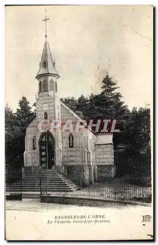 Ansichtskarte AK Bagnoles de l&#39orne La chapelle Saint Jean Baptiste