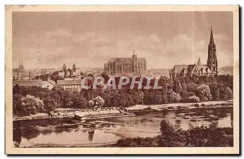 Cartes postales Metz Vue generale