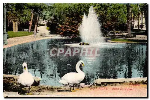 Ansichtskarte AK Vichy Bassin des cygnes