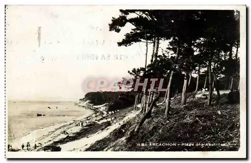 Cartes postales Arcachon Plage des Abatilles