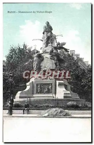 Paris Ansichtskarte AK Monument de Victor Hugo