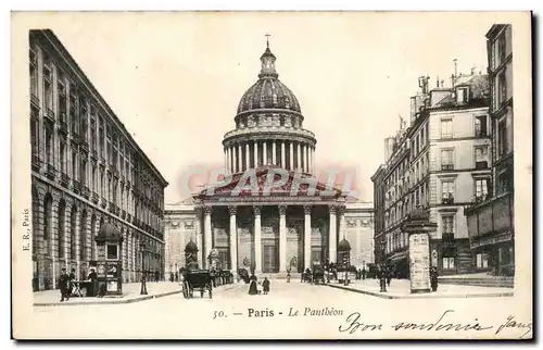 Paris Ansichtskarte AK Pantheon et Eglise Ste Genevieve