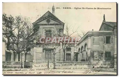 Paris Ansichtskarte AK Eglise St Pierre de Montmartre