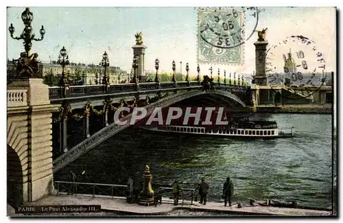 Paris Cartes postales Pont Alexandre III