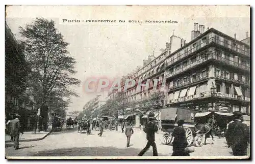 Paris Ansichtskarte AK Perspective du boulevard Poissonniere