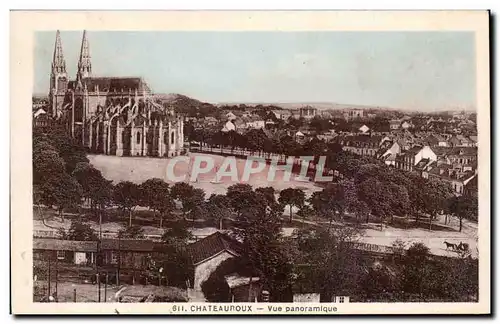 Cartes postales Chateauroux Vue panoramique