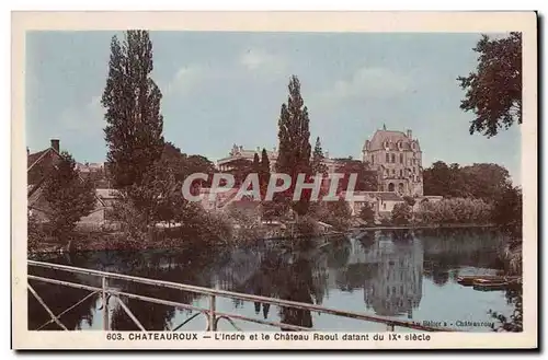 Chateauroux Cartes postales L&#39indre et le chateau Raoul datant du 11eme