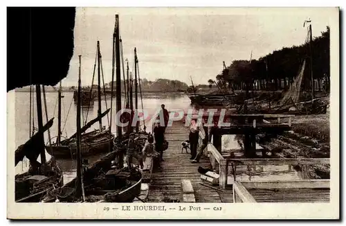 Cartes postales Le Hourdel Le port