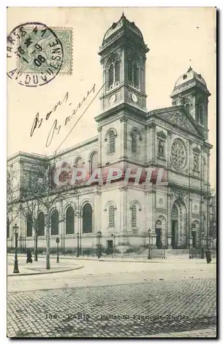 Paris Cartes postales Eglise Saint Francois Xavier