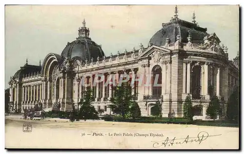 Paris Cartes postales Petit Palais Champs Elysees