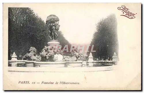 Paris Ansichtskarte AK Fontaine de l&#39observatoire La compagnie Maggi