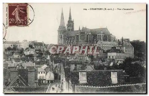 Chartres Cartes postales Vue d&#39&#39ensemble