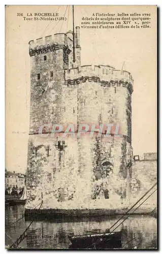 Cartes postales La Rochelle Tour St Nicolas