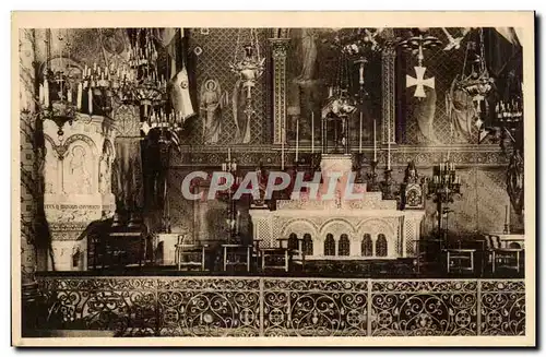 Cartes postales Paray le Monial Interieur de la chapelle du monastere de la visitation Le maitre autel