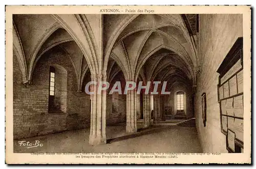 Cartes postales Avignon palais des papes