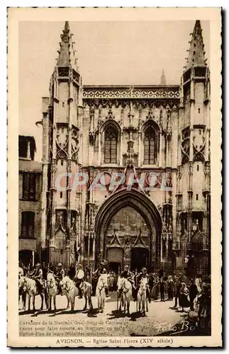 Ansichtskarte AK Avignon Eglise Saint Pierre