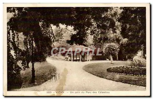 Ansichtskarte AK Vichy un coin du parc des CElestins