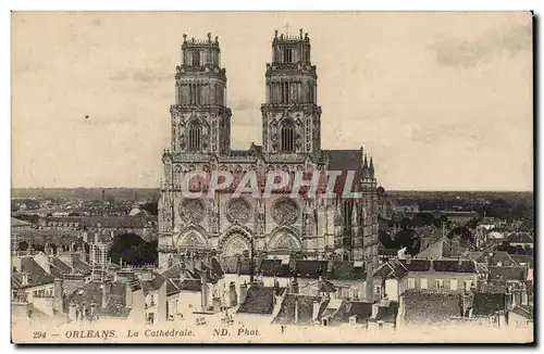 Cartes postales Orleans La cathedrale