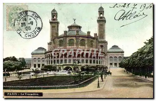 Cartes postales Paris Trocadero