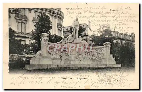 Ansichtskarte AK Paris Monument Alphand