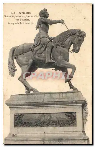 Orleans Cartes postales Statue de Jeanne d&#39arc par Foyatier