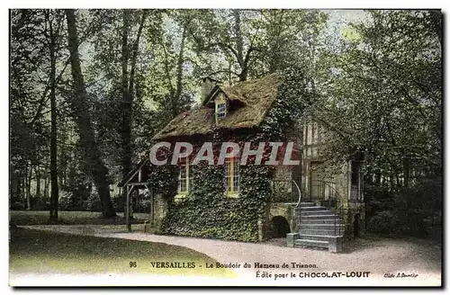 Versailles Cartes postales Le boudoir du hameau du Trianon