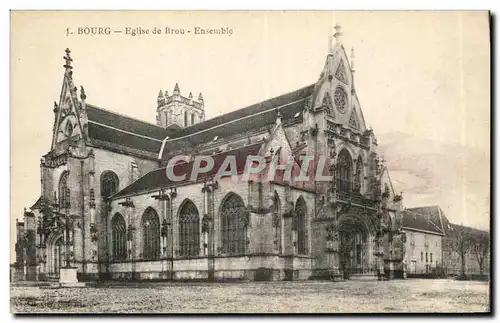 Bourg Ansichtskarte AK Eglise de Brou Ensemble