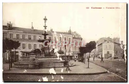 Cartes postales Toulouse Fontaine