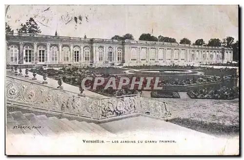 Cartes postales Versailles Les jardins du grand trianon