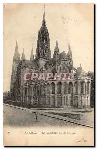 Cartes postales Bayeux La cathedrale cote de l&#39abside