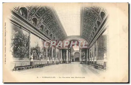 Ansichtskarte AK Versailles la galerie des batailles