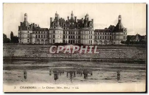 Cartes postales Chambord Le chaetau