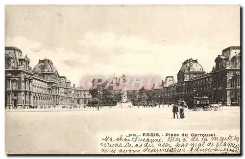 Paris Cartes postales Place du Carrousel