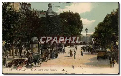 Paris Cartes postales Boulevard Bonne Nouvelle