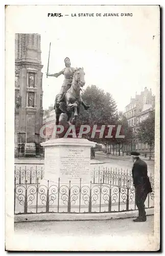 Paris Cartes postales Statue de Jeanne d&#39arc